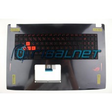 Teclado PT ASUS TOP COVER BLACK NO TP , KEYB BLACK MATE C/ TECLAS RED 